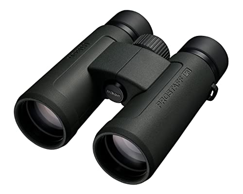 Nikon Binocolo Prostaff P3 10X42 Compatto, Leggero E Resistente, Impermeabile, Perfetto Per Hobbisti Ed Esploratori Occasionali, Nero