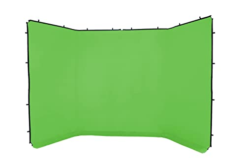Manfrotto Ll Lb7626 Copertura Per Fondale Panoramico In Tessuto Da 4 M, Colore Verde