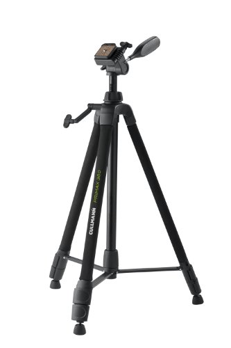 Cullmann 51381 - Primax 380, Treppiede Con Testa A 3 Vie E Custodia, Portata: 3,5Kg, Altezza: 159 Cm, Dimensioni Pacco: 66 Cm