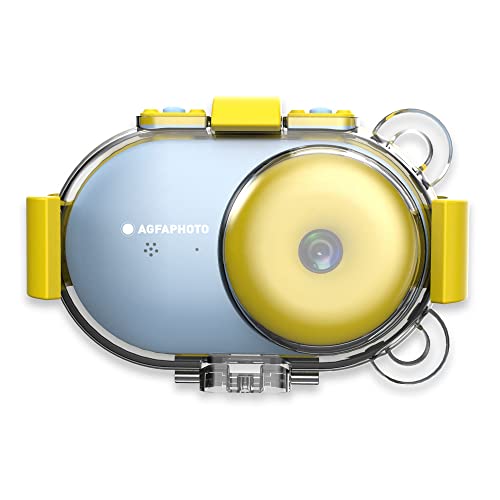 Agfaphoto Fotocamera Impermeabile Per Bambini Realikids Cam Realikids Cam Con Fotocamera Impermeabile + Msd8Gb, Blu