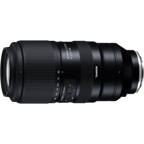 Tamron 50-400 Mm F/4.5-6.3 Di Iii Vc Vxd Teleobiettivo Zoom Per Sony E (Modello A067), Nero