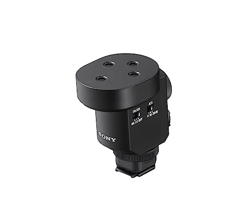 Sony Microfono Shotgun Ecm-M1 Di (Compatto, 8 In 1, Wireless, Senza Batteria)