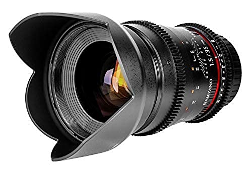 Samyang Obiettivo V-Dslr 35Mm T/1,5 As If Umc Per Pentax, Nero