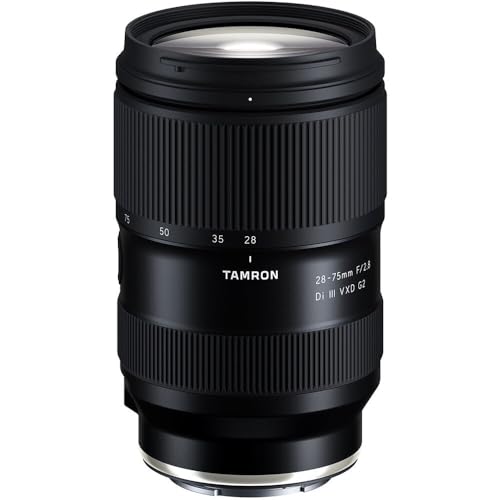 Tamron Obiettivo 28-75Mm F/2.8 Di Iii Vxd G2 Per Sony E-Mount Nero, Singolo