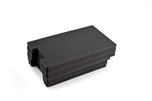 B&W - Set Da 6 Pezzi In Schiuma A Cubo, Per La Nostra Robusta Valigetta Da Esterni Tipo 6600
