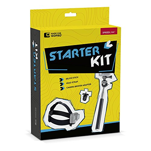 Speedlink Kit Di Accessori Gopro, Nero