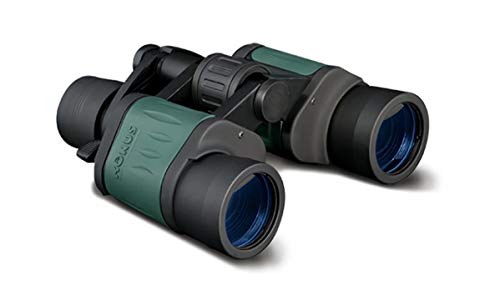 Konus | Newzoom 24X50 Binocolo Da Caccia, Trekking E Birdwatching, Gommato Verde, Zoom Variabile 8-24X50