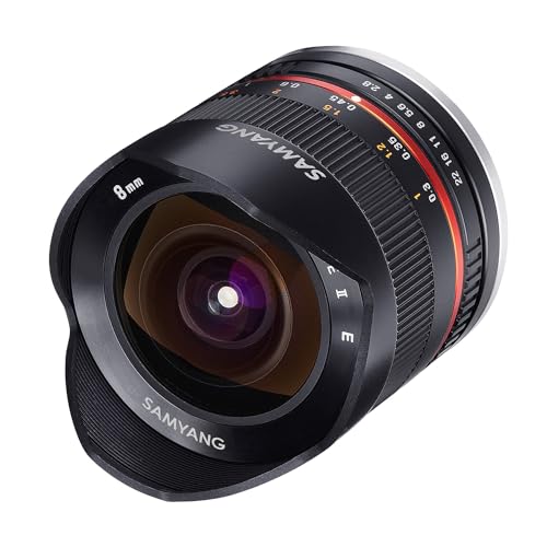 Obiettivo Samyang F2.8 Fisheye Ii Umc Fuji X 8 Mm Nero