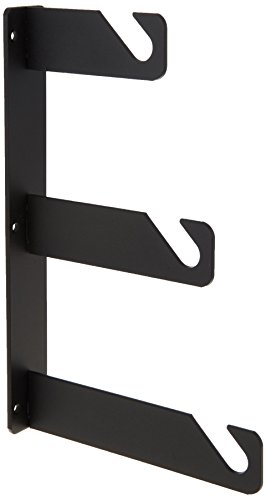 Manfrotto 045 Serie Expan Set Accessorio Per Fondali, Ganci Per Montaggio A Parete, In Alluminio, Nero, 3 Pezzi
