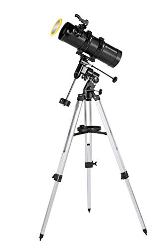 Bresser Telescopio Pluto 114/500 Eq Con Adattatore Per Smartphone