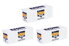 Ilford Pan F – Set Di 3 Pellicole 120 Mm Nero E Bianco