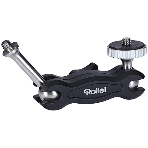 Rollei Magic Armi Mini, Mini Prolunga Variabile Per Il Fissaggio Di Accessori O Attrezzature Aggiuntive Al Treppiede