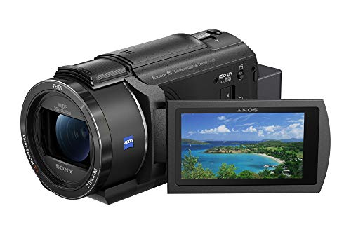 Sony Fdr-Ax43A – Videocamera 4K - Exmor R Cmos Sensor, Modalità Registrazione: Xavcs 4K 3840 X 2160, Nero