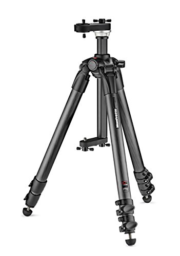 Manfrotto Mtcfvr Treppiede In Carbonio Per Virtual Reality, Nero