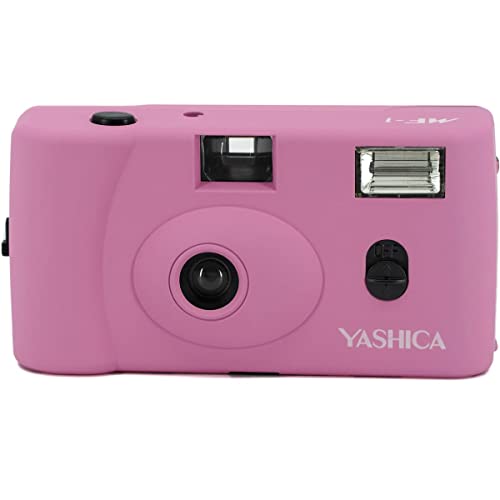 Yashica Ya-Sacmf1-Pn, Snapshot Art - Set Di Fotocamere Con Pellicola Da 35 Mm, Rosa