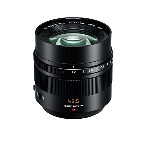 Panasonic Leica Obiettivo, 42.5 Mm, Nero