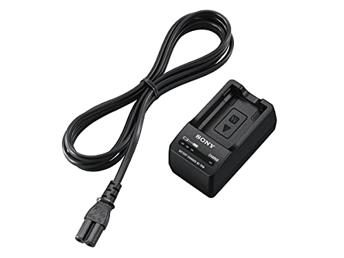 Sony Bc-Trw - Caricabatterie Originale Per Batteria Sony Np-Fw50 Per Fotocamere Sony Alpha 5100, 6000, 6100, 6300, 6400, 6500, 7, 7M2, 7R, 7Rm2, 7S, 7
