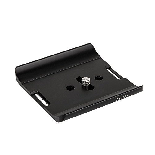 Sirui Ty-D3 - Piastra Ad Aggancio Rapido Per Nikon D3 D3X D3S D4, In Alluminio Per Sirui E Arca-Swiss, 1/4", 70 X 66 Mm, 47,7 G