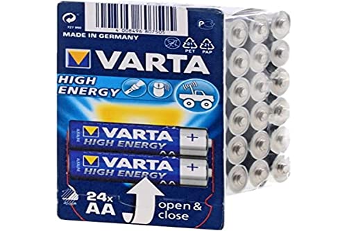 Batteria Varta Long Life Power Aa - Lr06 Scatola 24 Pz Ø14,5 X 50,5 Mm