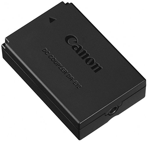 Canon Dr-E12 Dc Coupler, Accoppiatore Di Corrente Compatibile Con Canon Eos M