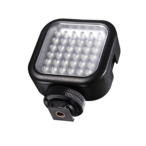 Walimex Pro Pro Led36 Led-Videoleuchte (Dimmbar) Für Aktion Kamera, Camcorder Und Dslr Kamera, 20341, 36 Leds