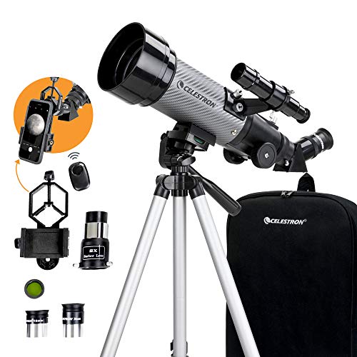 Celestron - Travelscope 70 Dx Con Adattatore Smartphone E Pulsante Di Scatto