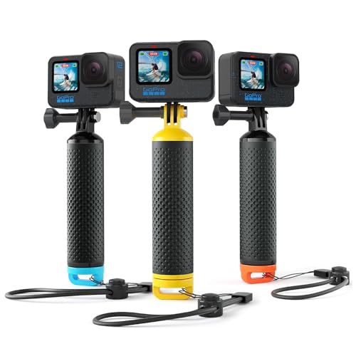 Sametop Impugnatura Galleggiante Maniglia Handler Impermeabile Bastone Compatibile Con Gopro Hero 12 11 10 9 8 7 6 5 Session Dji Telecamere D'Azione -
