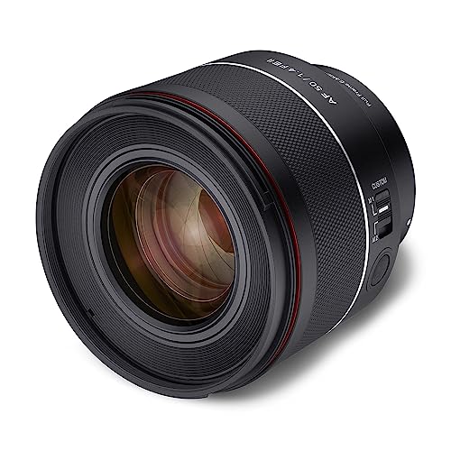 Samyang Af 50Mm F1.4 Ii Fe Per Sony E - Obiettivo Autofocus Standard Per Fotocamere Con Sistema Mirrorless Di Sony, Per Sensori Full Format E Aps-C, I