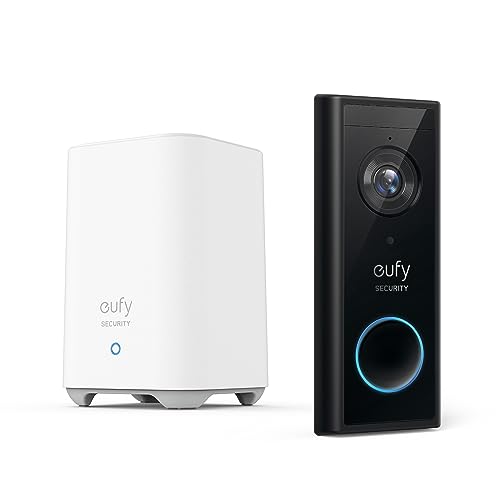 Eufy Security Video Doorbell S220, Videocitofono Wireless Con Batteria Con 2K Hd, Nessun Costo Mensile, Tecnologia Ai Integrata Nel Dispositivo Per Il