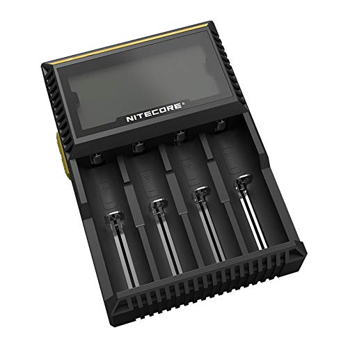 Nitecore - Caricabatterie Universale Digicharger D4 Per Li-Ion, Imr, Nimh, Ni-Cd, Lifepo4
