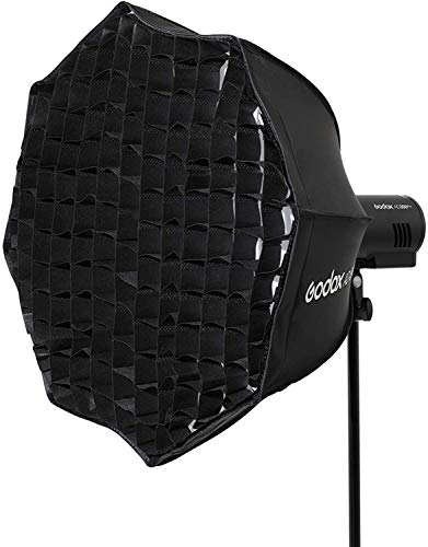 Godox Ad-S60S 60Cm/23,6 Softbox Di Installazione Rapida Stile Ombrello Scatola Leggera Con Montatura Godox Per Godox Ad400Pro Ad300Pro E Ml60