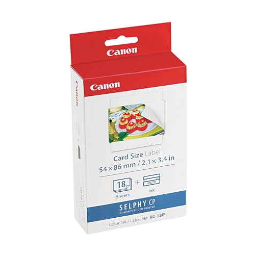Canon Kc-18If Etichette Adesive Carta+Ink