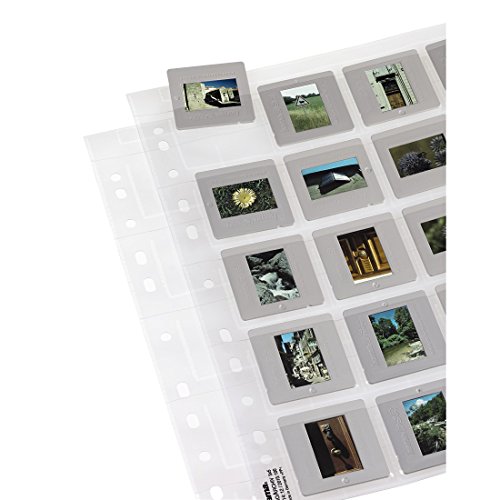 Hama Custodie Per Diapositive, 5 X 5 Cm, 20 Diapositive Ciascuna (25 Pezzi)