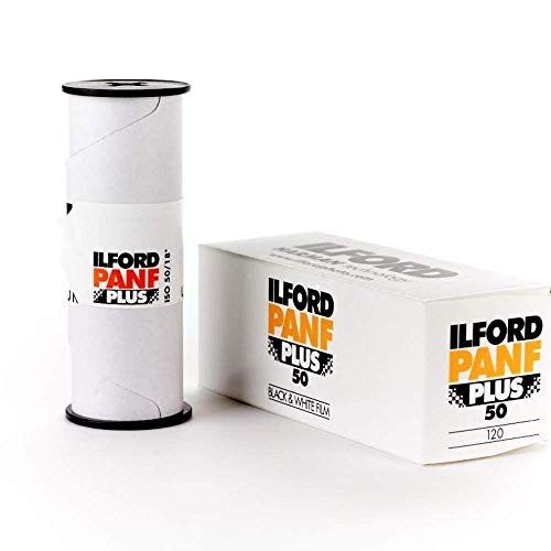 Ilford 1706594 - Rullino Per Foto In Bianco E Nero Pan F Plus 120