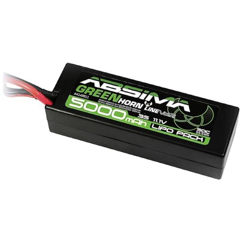 Absima Pacchetto Batteria (Lipo) 11.1 V 5000 Mah Numero Di Celle: 3 45 C Hardcase Stick Xt60