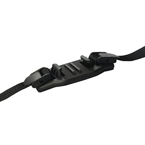 Nilox Cinghia Per Casco Ventilato Action Cam, Nero