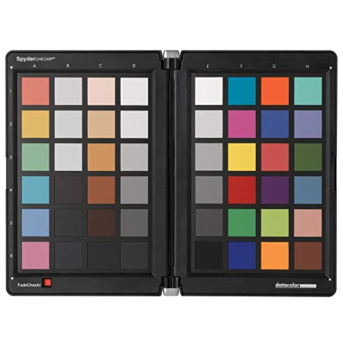 Datacolor Spyder Checkr - Scheda Colore Per La Calibrazione Della Telecamera Con 48 Patch Di Colore