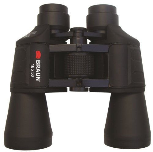 Braun - Binocolo Per Tutti Gli Usi, Ingrandimento 16X, Ø Lente Frontale 50 Mm, Colore: Nero