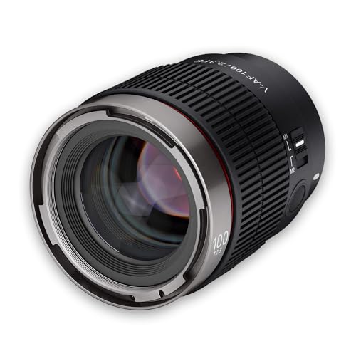 Samyang V-Af 100 Mm T2,3 Fe Per Sony E, Obiettivo Video, Obiettivo Di Messa A Fuoco Auto, Supporto Cine Lens 8K, Interruttore Personalizzato E Pulsant