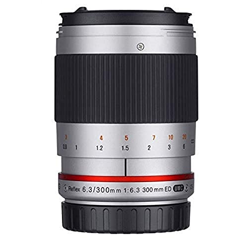 Samyang Obiettivo 300Mm F 6,3 Per Sony E, Argento