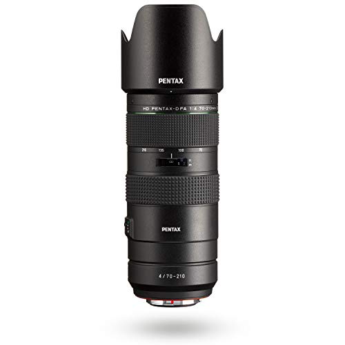 Hd Pentax-D Fa 70 – 210 Mm F4Ed Sdm Wr: Teleobiettivo Zoom Per Fotocamere Dslr, Potente Con Apertura Costante F/4, Costruzione Resistente Alle Intempe