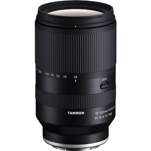 Tamron 18-300 Mm F/3.5-6.3 Di Iii-A Vc Vxd, Obiettivo Per Fujifilm Nero