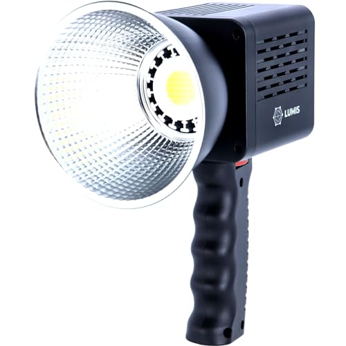 Rollei Lumis Cob 40 W Bi-Color Luce Fissa Led – Ultra Compatto, Luce Cob Luminosa, Maniglia Per Riprese Creative, Batteria Integrata, Riflettore E Dif