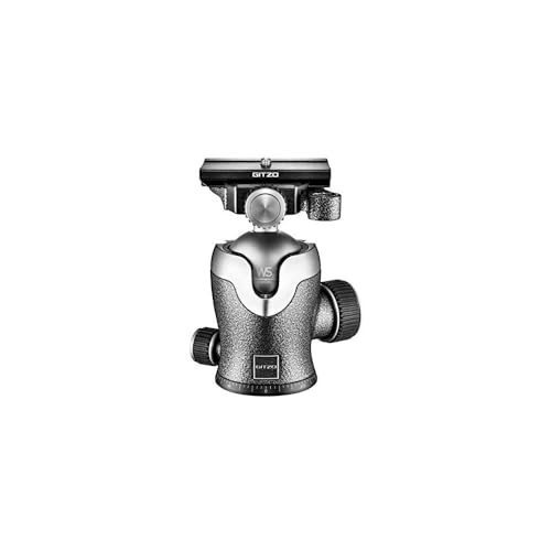 Gitzo Gh3382Qd 1/4" Palla Nero, Metallico Testa Per Treppiede