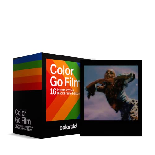 Polaroid 6211 Pellicola A Colori Per Go - Confezione Doppia - Cornice Nera, 16 Pellicole (L'Imballaggio Può Variare)