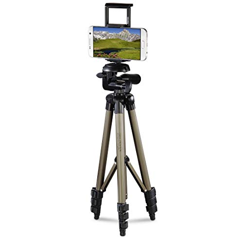 Hama - Treppiede Per Foto, Smartphone, Tablet, Testa 3D, Altezza 36,5/106 Cm