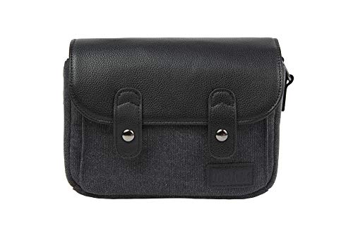 Borsa Per Fotocamera Fujifilm Instax Wide 300 | In Tela E Morbida Finta Pelle | Con Tracolla In Resistente Polipropilene, Ampia Tasca Interna Frontale