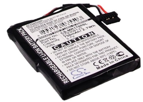Batteria Gps Magellan Roadmate 1700, Li-Ion, 750 Mah
