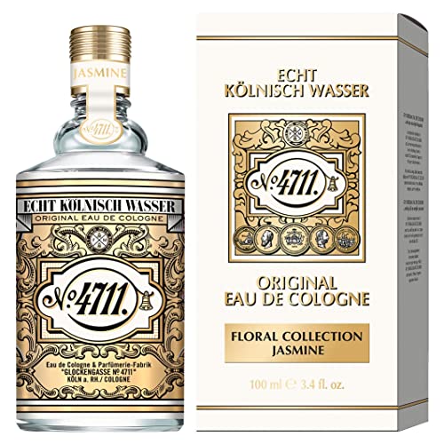 4711® Floral Collection Jasmin | Eau De Cologne: Sensuale - Femminile - Fresca | Natural Spray Da 100 Ml