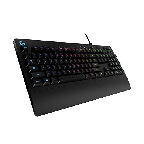 Logitech G G213 Prodigy Tastiera Gaming Cablata, Lightsync Rgb, Tasti Retroilluminati, Resistente Agli Schizzi, Tasti Personalizzabili, Controlli Dedi